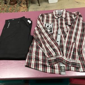 Parish shirt and pants